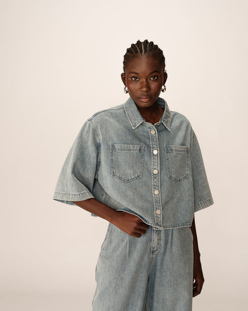 Camisa denim POMONA
